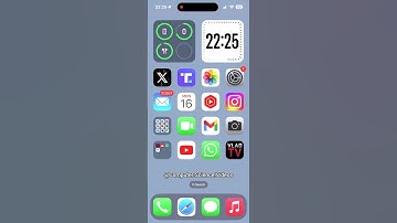 Change APP ICON Size on iPhone (Small to Large) - IOS 18 Update #Shorts #youtubeshorts