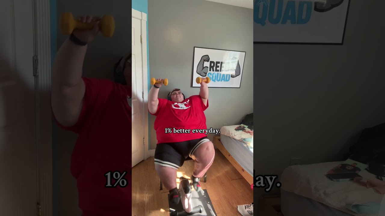 Just get a little bit better everyday! 