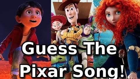 Can YOU Guess the Pixar Movie? - Can You Guess Them!?!
