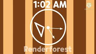 Clock Animation Logo Reveal