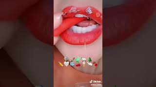 Asmr Makan Sesuai Emoji Cr Nexs Mon Asmr Lips Putry Auliya