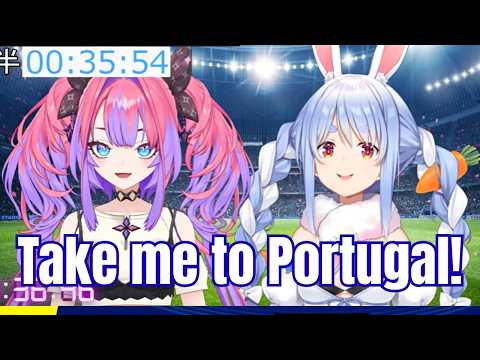 Pekora Wants VIvi to Take Her To Portugal