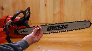 Installing Chainsaw Chain Echo CS-620P