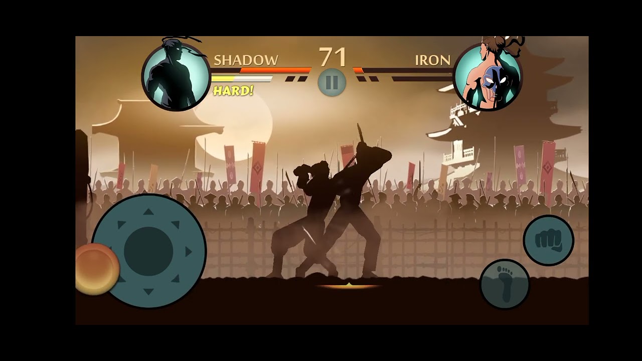 SHADOW FIGHT 2 SHADOW  VS IRON 