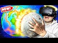 Virtual Reality God SLAMS MOON INTO EARTH (Deisim VR Funny Gameplay)