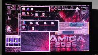 Amiga PiStorm Magellan RTG Multiple Desktop Instances #amiga500 #retrogaming 