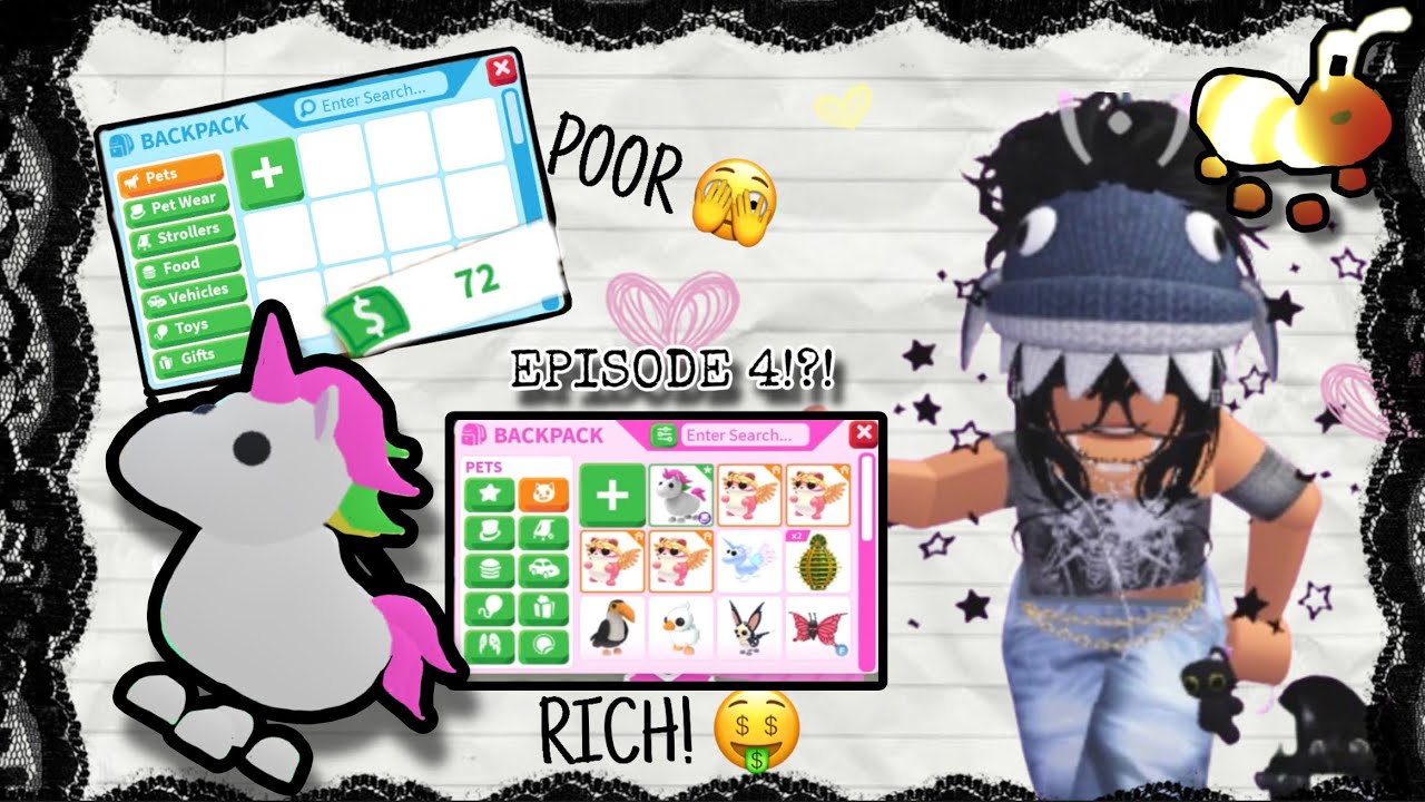 STARTING OVER in Adopt Me! 🫢☆ Episode 4: first legendarys! 🦄🦋