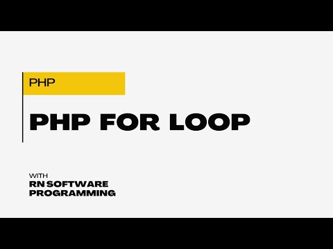 What is a for loop in PHP? | How to print 1 to 10 using for loop in PHP? | How to loop data in PHP?