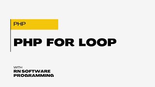 What is a for loop in PHP? | How to print 1 to 10 using for loop in PHP? | How to loop data in PHP?