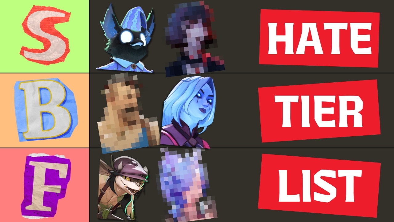 Who is the most HATED Deadlock character? (859 people had opinions...)