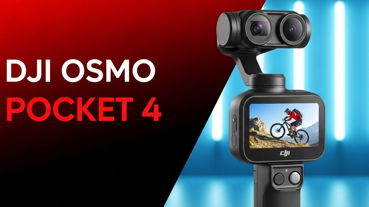 Утечки информации о DJI Osmo Pocket 4: подтверждены двойной объектив и крупные обновления