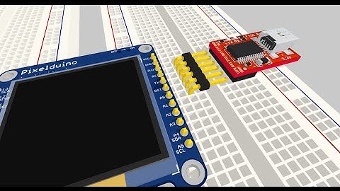 Pixelduino Arduino OLED Display