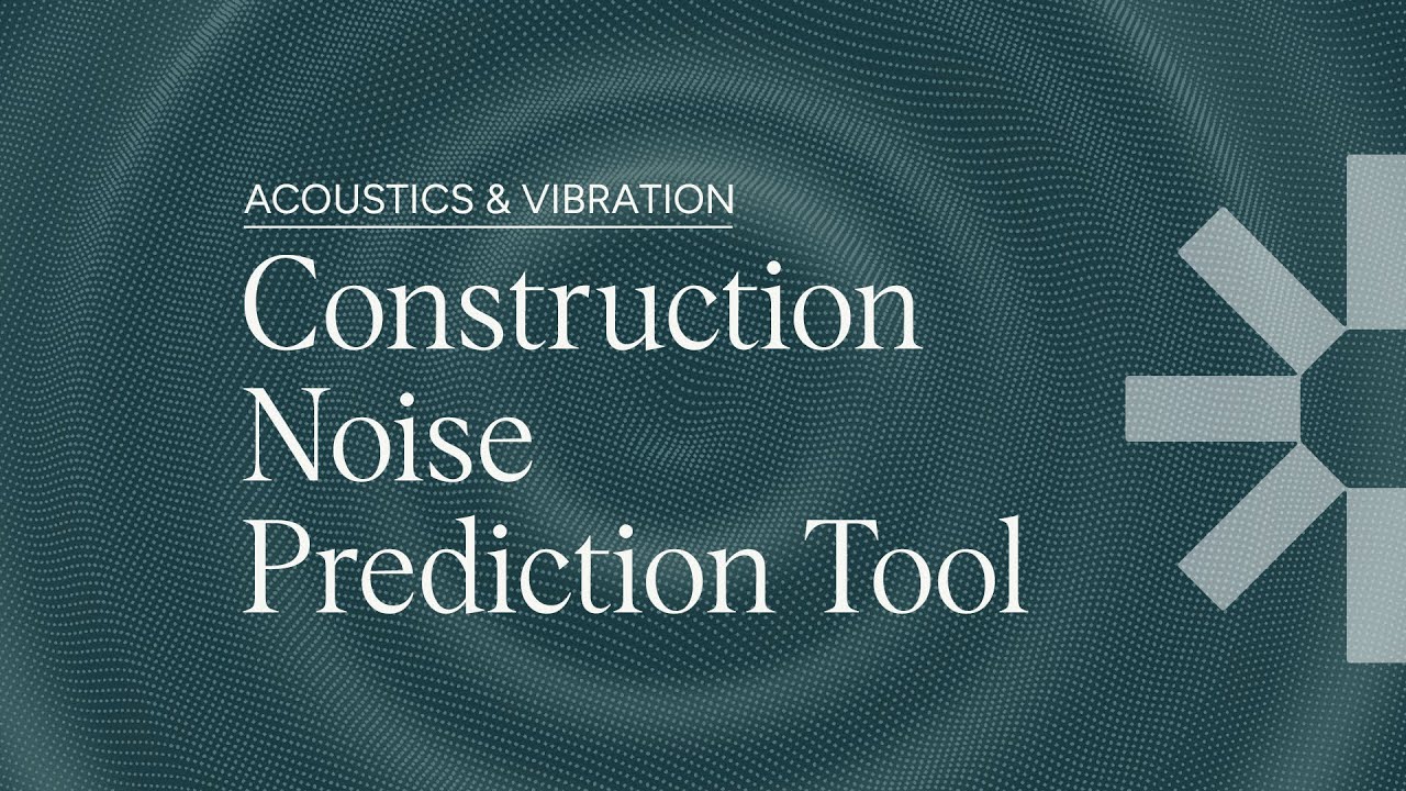 SLR Construction Noise and Vibration Prediction Tool