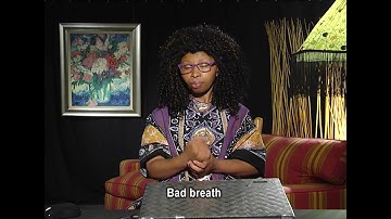 South African Sign Language Lessons - Bad Breath