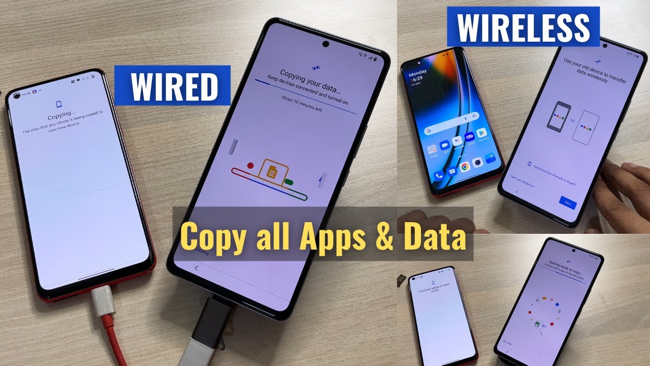 Copy All Apps Data From Old Android Phone To New Phone Wired Or Copy All Apps Data From Old Android Phone To New Phone Wired Or