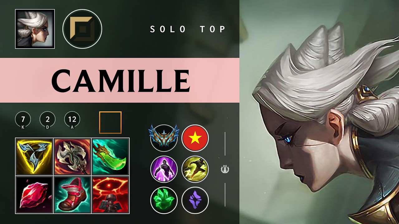 Camille Top vs Malphite - VN Challenger Patch 26.02