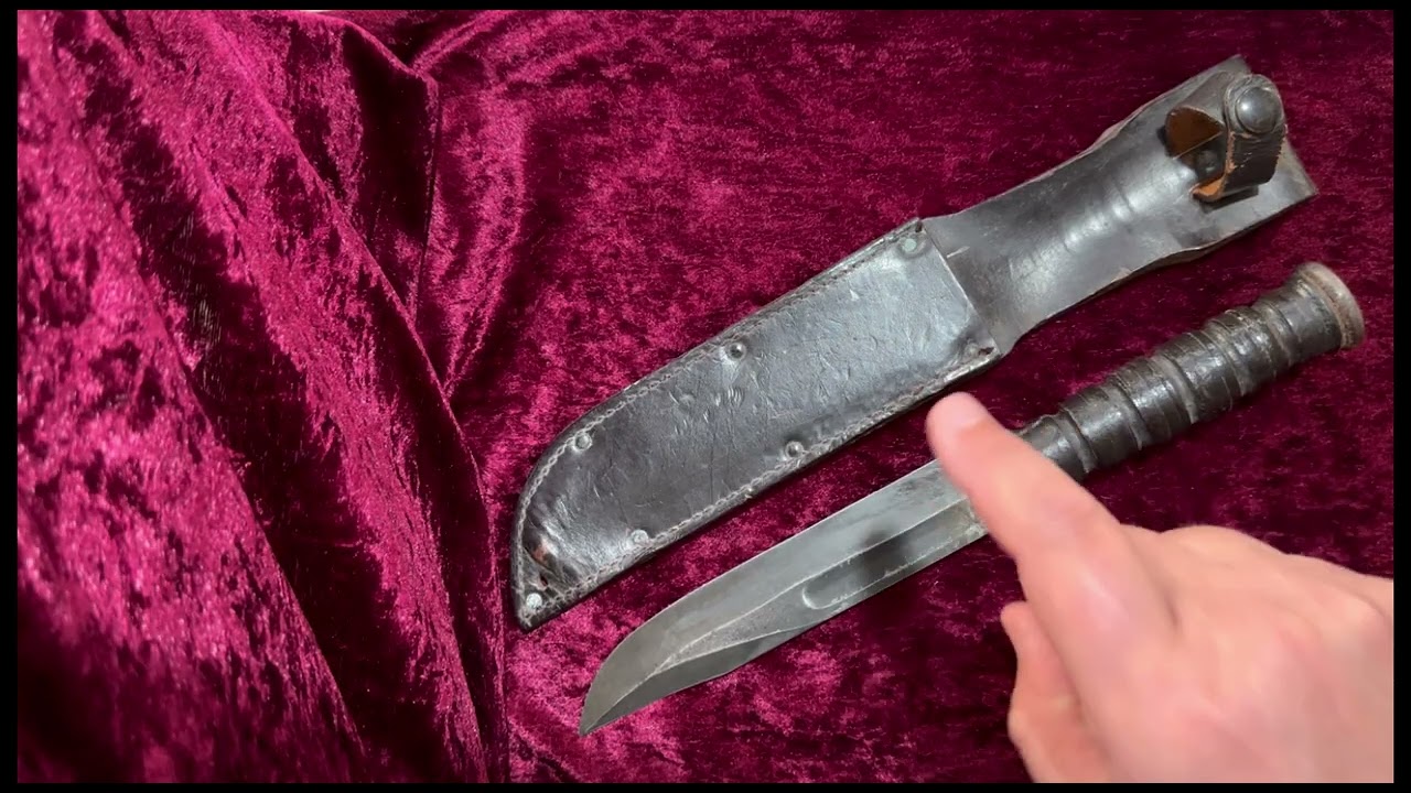 Vietnam Period US MKII Fighting Knife. #vietnam #war #militaria