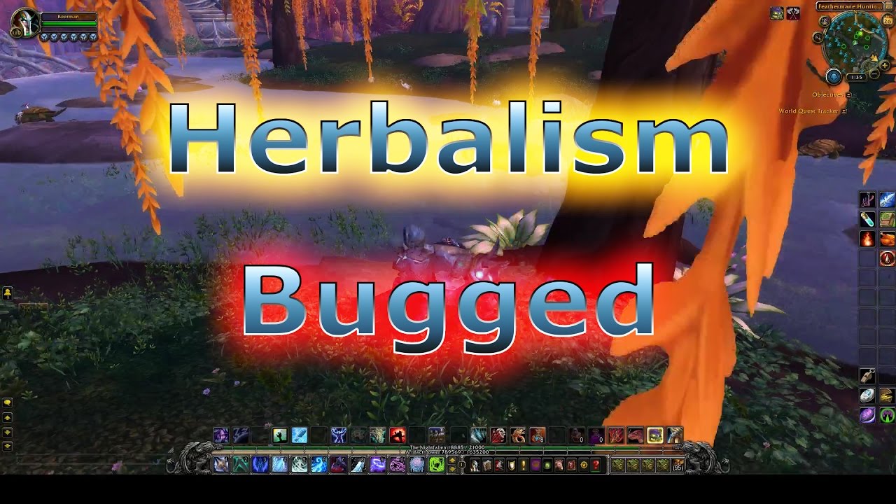 Wow legion Gold Making Guide | Herbalism bugged
