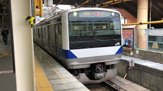 E531系0番台カツK409編成我孫子発車