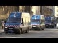 Convoi de Gendarmes // Convoy of Gendarme Vans