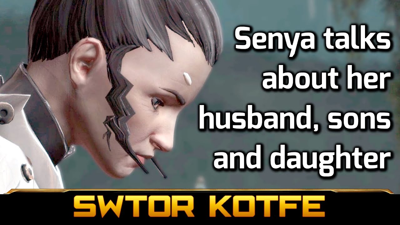 SWTOR KOTFE ► Senya Talks about her Husband - Valkorion, their Twins and sick Daughter (Chapter 7)