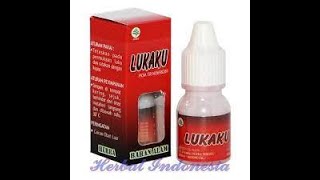 LUKAKU Herbal isi 5 ml Ori BPOM, Obat Luka Bengkak dan Keseleo Menghentikan Pendarahan dan Rasa Saki