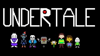 Undertale True Pacifist: (Waterfall + Hotland + CORE) No Commentary
