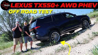 Is The 2024 Lexus Tx550 Phev Good Off Road? - Ttc Hill Test