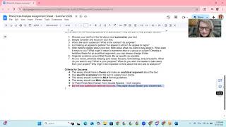 Rhetorical Analysis Assignment (2025)