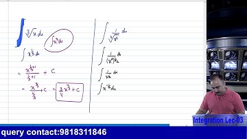 Integration Lec 03 by Sameer Kohli sir