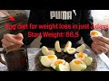 Egg diet for weight loss in just 3 days