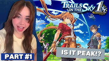 Playing my FIRST Trails Game EVER! 🔴 | Trails in The Sky 1st Chapter (Part 1 - Prologue)