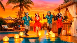Viral Summer Backyard Nights #funny#animatedmovie#popsong#popvibes#viral#fun #summer#backyard#party