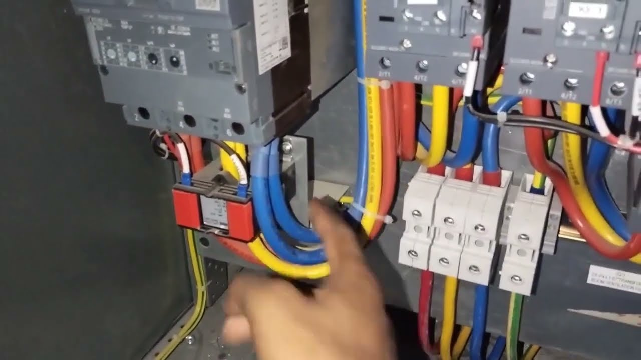 VFD Bypass Star Delta Starter | VFD with star delta bypass power diagram | VFD Bypass.