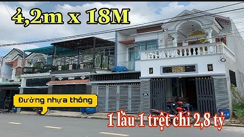 Bán nhà chính chủ giá rẻ phường Tân Bình, TP Dĩ An (469) | DT 4,2M x 18M