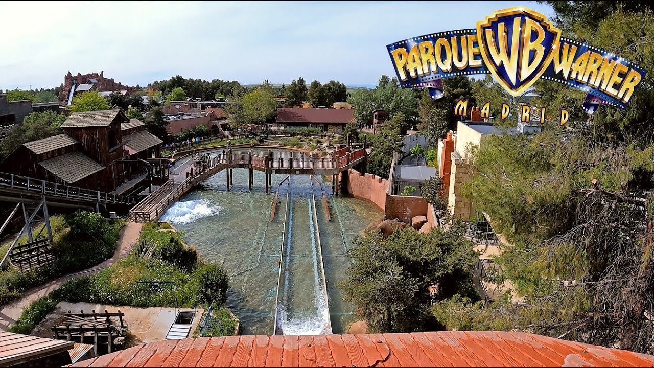 Cataratas Salvajes 🎢 OnRide (POV) | Parque Warner Madrid 2025 (España)