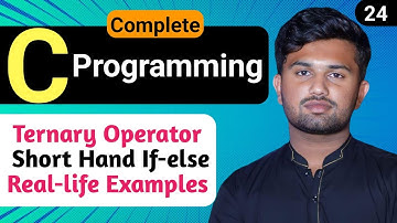 Master C Ternary Operator: Simplify Your Code with Short Hand If-Else! | Tutorial #24