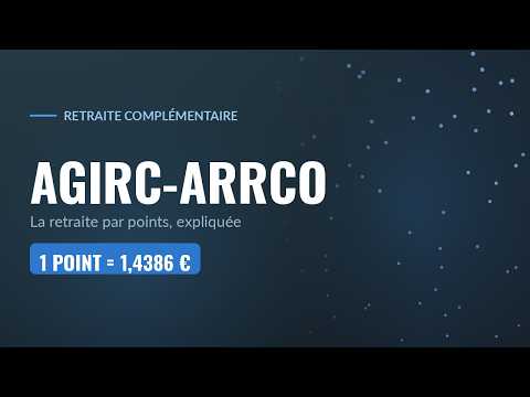 AGIRC-ARRCO : comment est calculée votre retraite complémentaire ? (2026)