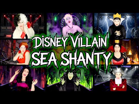 Disney Villains Sea Shanty (ROCK VERSION) ⚓ | Epic Pirate Parody Medley
