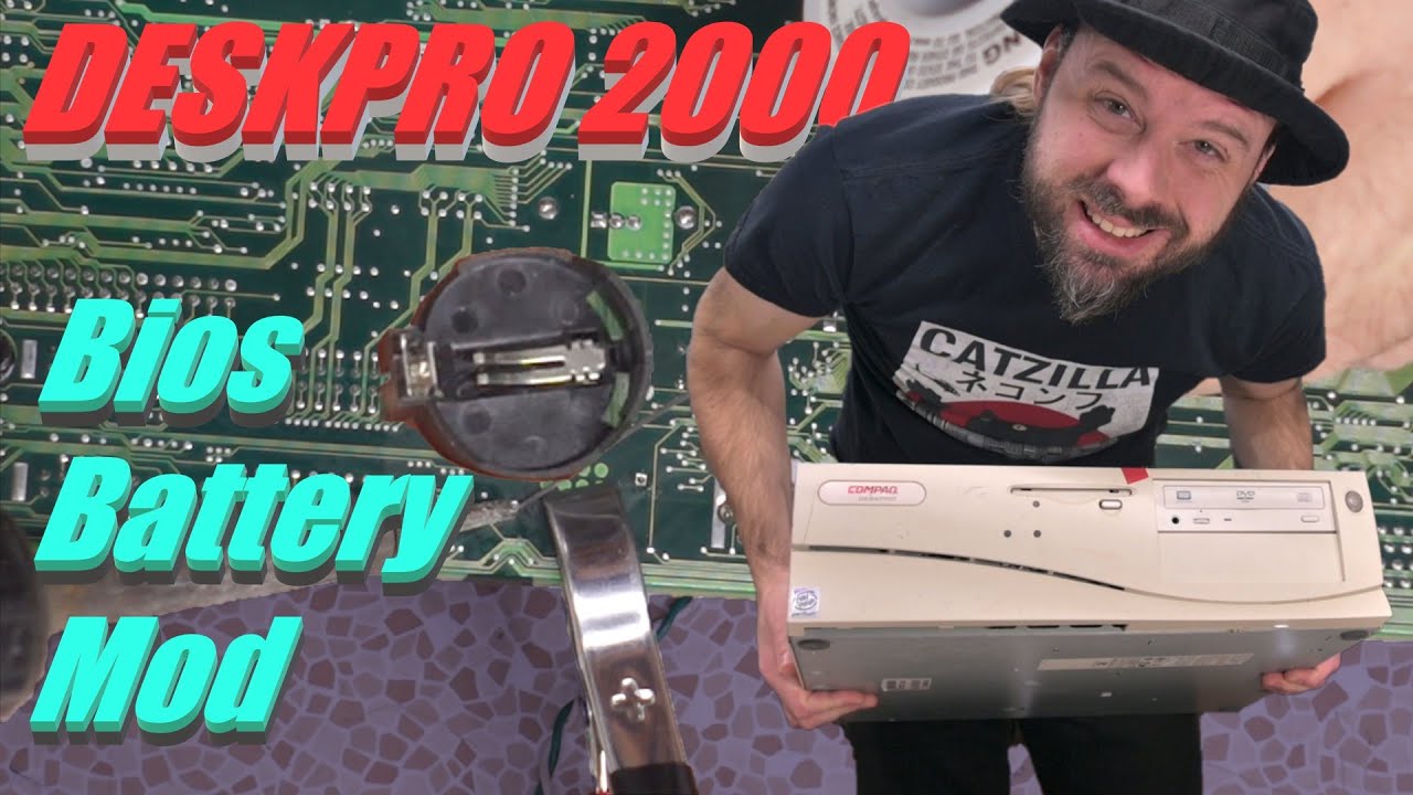 Bios Battery Replacement in the Compaq Deskpro 2000