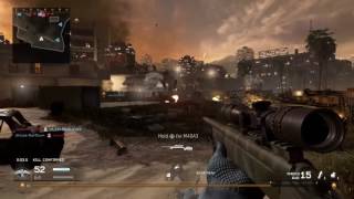 CRAZY SNIPER 19 KILLSTREAK IN MWR !!!!!!!