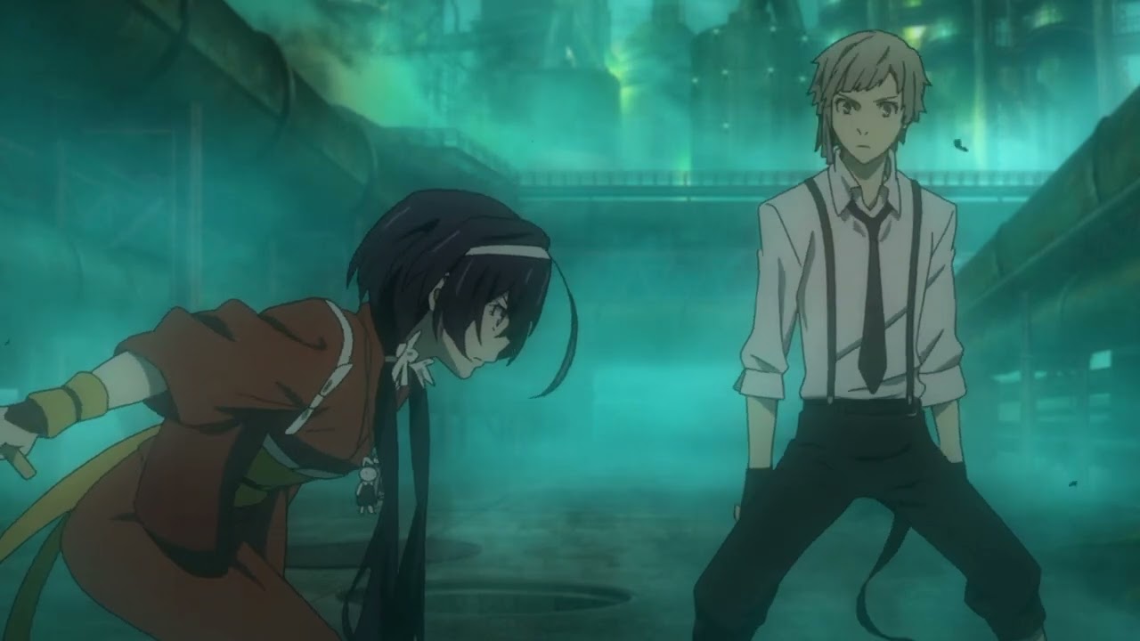 KYOUKA IZUMI SCENES | BUNGOU STRAY DOGS | DEAD APPLE | Scenes RAW 1080p