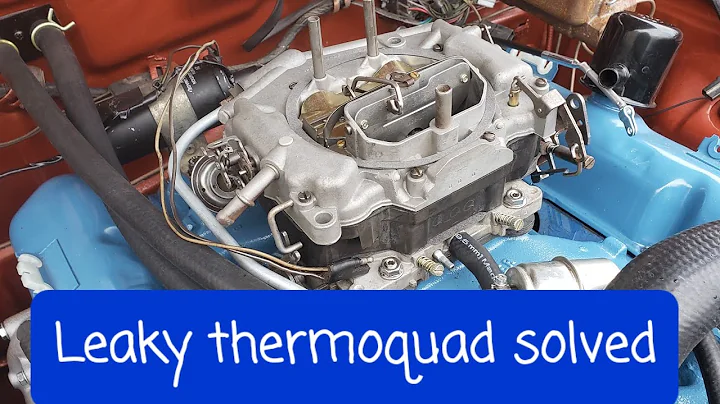 Thermoquad problem solved.  Part one of the fuel system cleanup #nonamenationals