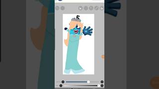 i turn 5 into princess rosalina #numberblocks #rosalina #drawing