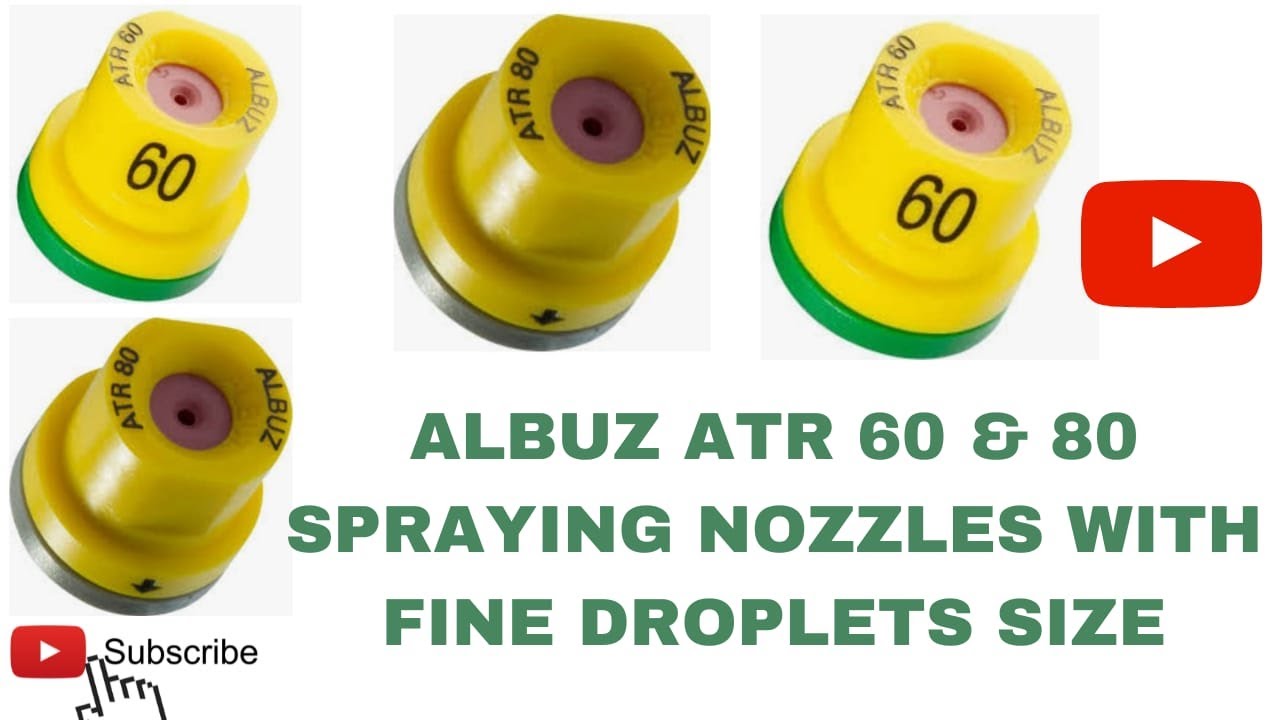 ALBUZ ATR 60 | 80 FOR FINE DROPLETS SIZE SPRAY