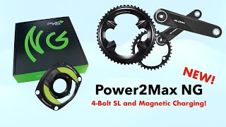 NEW - Power2Max NG - SL - Magnetic Charging - Dura Ace 12 speed - Rotor ALDHU Carbon