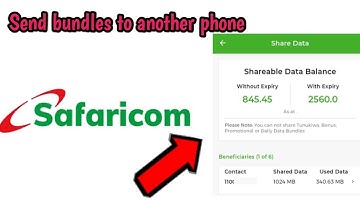 how to send bundles or airtime to another phone