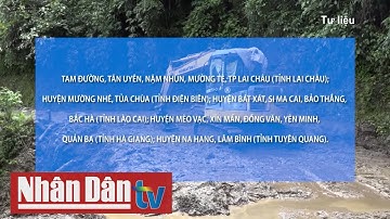 Vùng núi Bắc Bộ mưa lớn, nguy cơ cao lũ quét và sạt lở đất