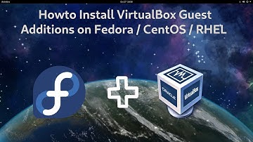 Install VirtualBox Guest Additions on Fedora 34/33, Red Hat / CentOS 8/7/6