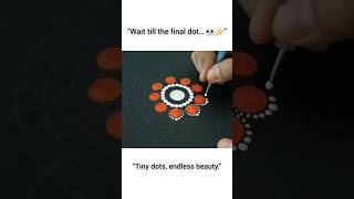 Each dot may create something truly mesmerizing #DotMandala #MandalaArt #MandalaArtist #DotPainting